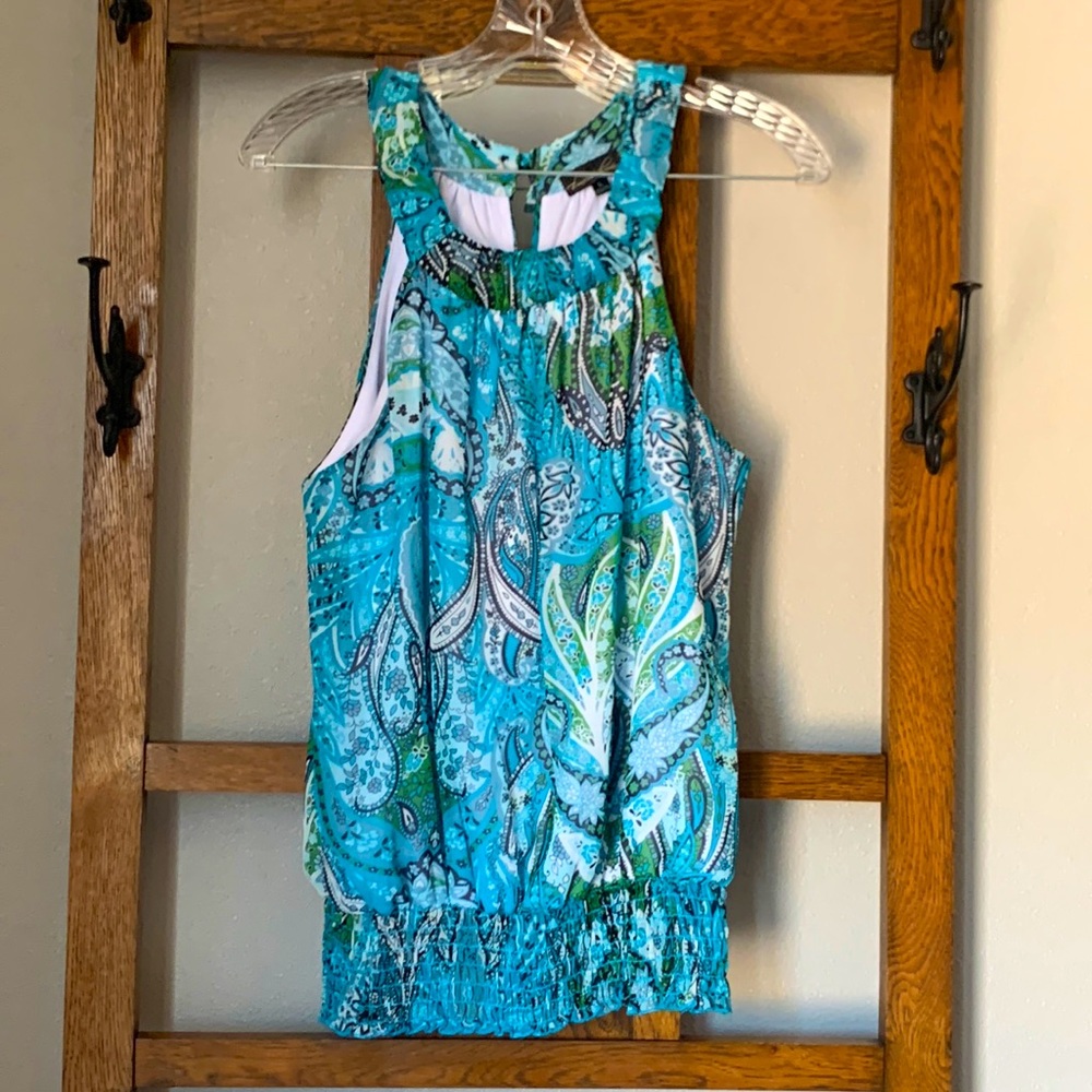 Women’s dressy tank top, size large. Gently worn
